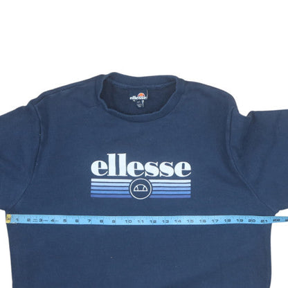 Mens UK Size L ellesse Blue Pullover Sweatshirt