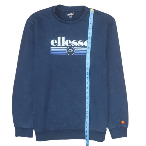 Mens UK Size L ellesse Blue Pullover Sweatshirt
