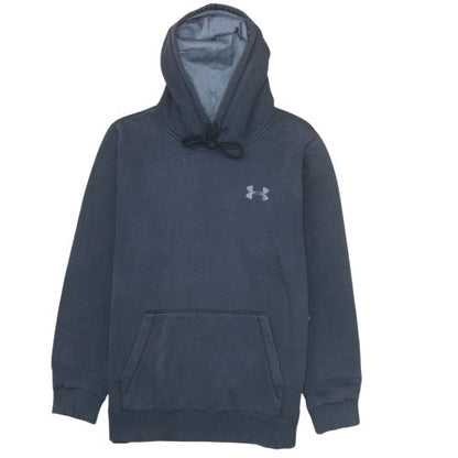 Mens UK Size M Under armour Blue Pullover Hoodie