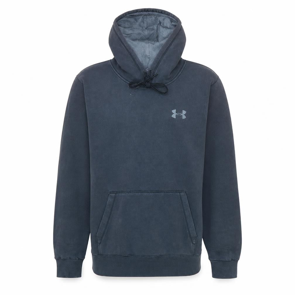 Mens UK Size M Under armour Blue Pullover Hoodie