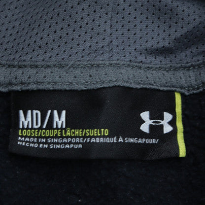 Mens UK Size M Under armour Blue Pullover Hoodie