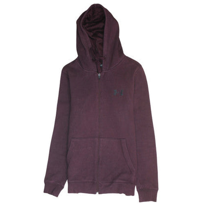 Mens UK Size S Under armour Purple Full Zip Hoodie