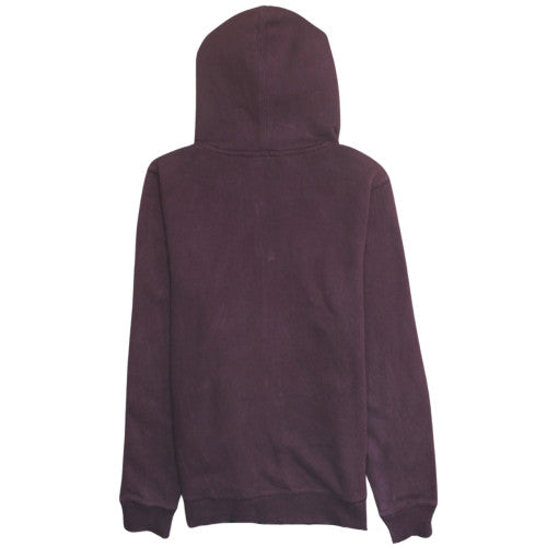 Mens UK Size S Under armour Purple Full Zip Hoodie