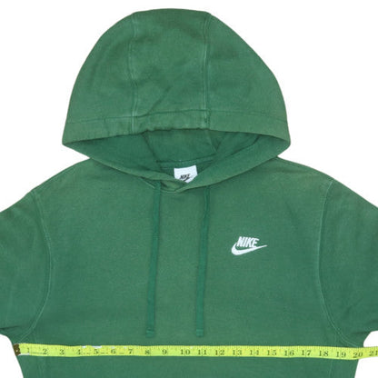 Mens UK Size XS Nike Green Pullover Hoodie