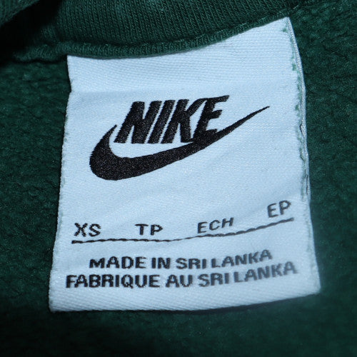Mens UK Size XS Nike Green Pullover Hoodie