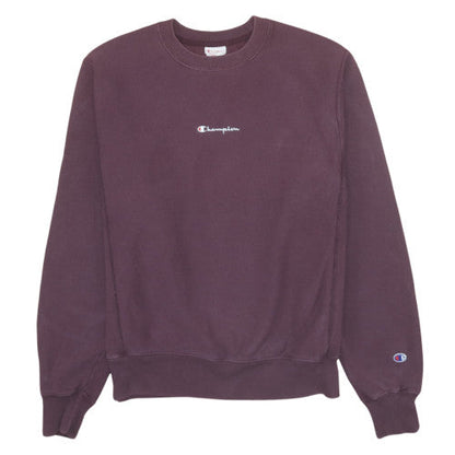 Mens UK Size S Champion Brown Pullover Sweatshirt
