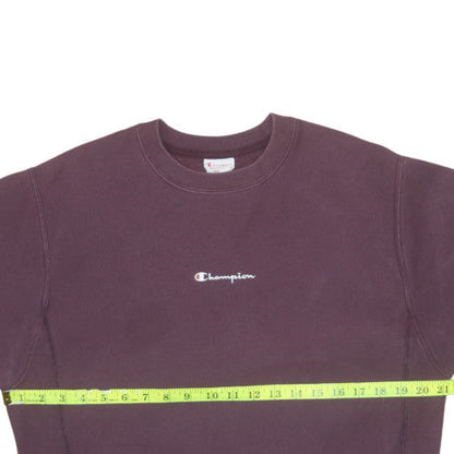 Mens UK Size S Champion Brown Pullover Sweatshirt