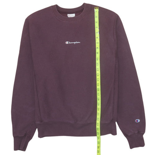 Mens UK Size S Champion Brown Pullover Sweatshirt