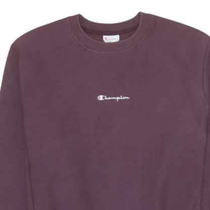 Mens UK Size S Champion Brown Pullover Sweatshirt