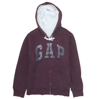 Mens UK Size XL Gap Brown Full Zip Hoodie