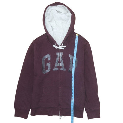 Mens UK Size XL Gap Brown Full Zip Hoodie