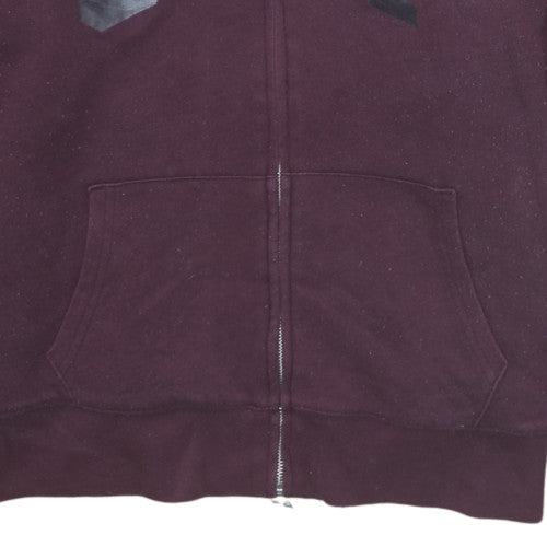 Mens UK Size XL Gap Brown Full Zip Hoodie
