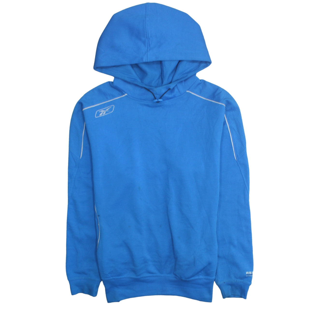 Mens UK Size M Reebok Blue Pullover Hoodie