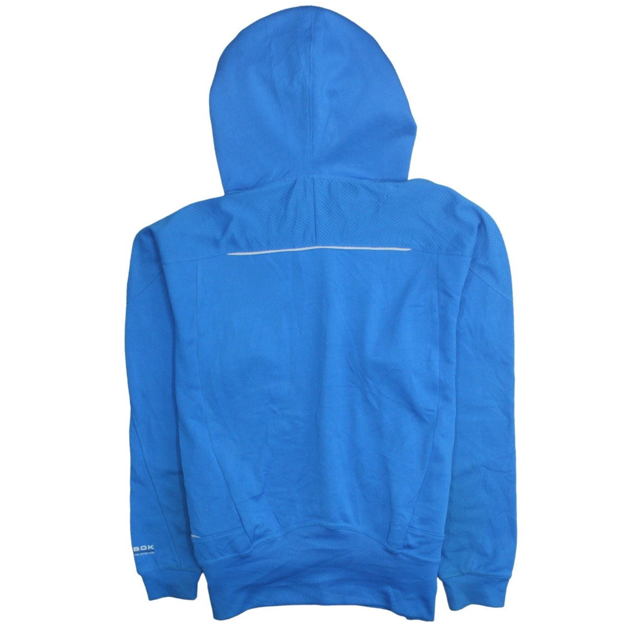 Mens UK Size M Reebok Blue Pullover Hoodie