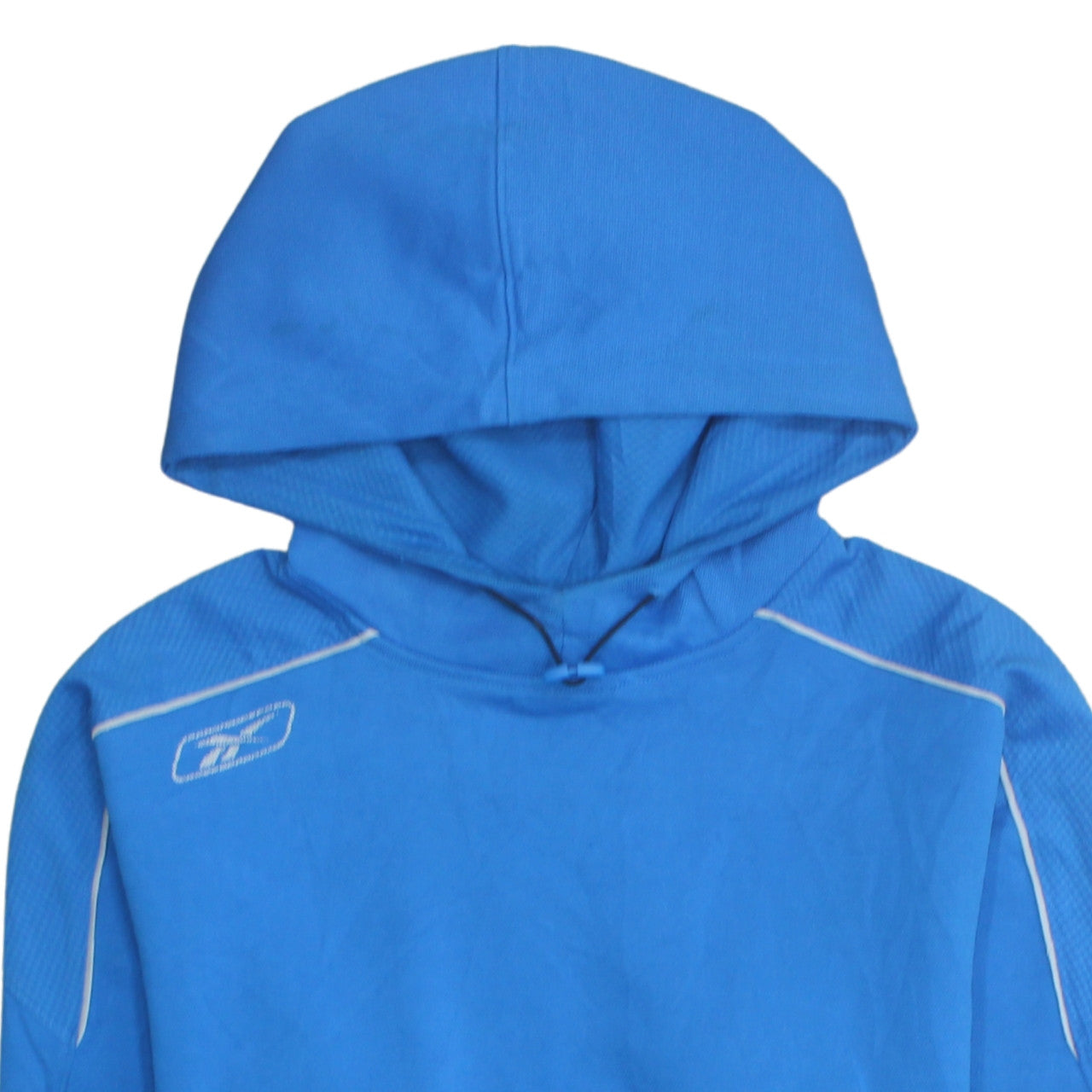 Mens UK Size M Reebok Blue Pullover Hoodie