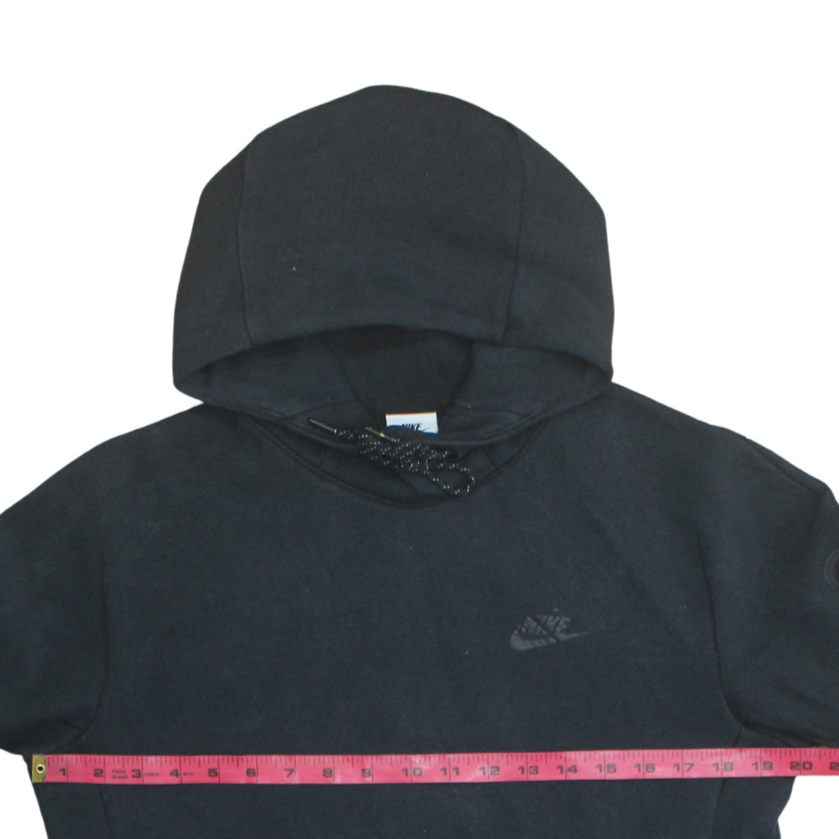 Womens UK Size S Nike Black Pullover Hoodie
