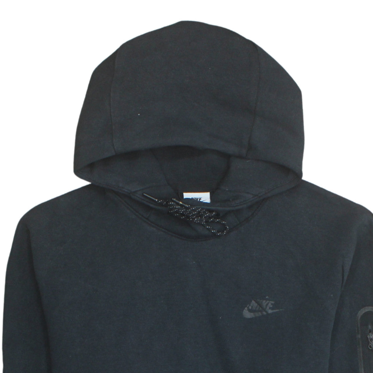 Womens UK Size S Nike Black Pullover Hoodie