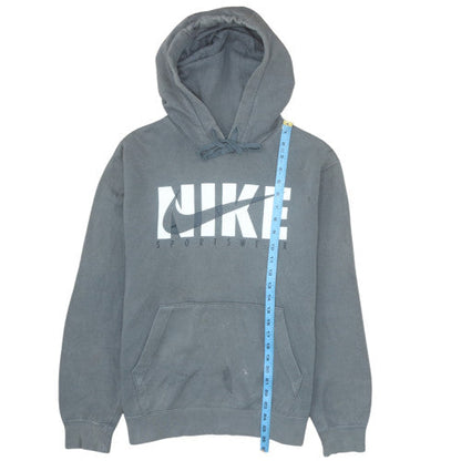 Mens UK Size M Nike Grey Pullover Hoodie