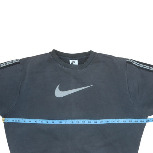 Mens UK Size M Nike Grey Pullover Sweatshirt
