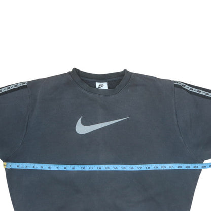 Mens UK Size M Nike Grey Pullover Sweatshirt