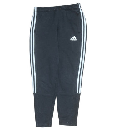 Mens UK Size M adidas Regular Fit Jogger Black Trousers