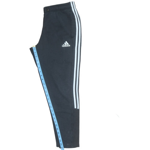 Mens UK Size M adidas Regular Fit Jogger Black Trousers