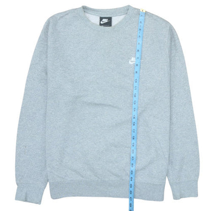 Mens UK Size L Nike Grey Pullover Sweatshirt