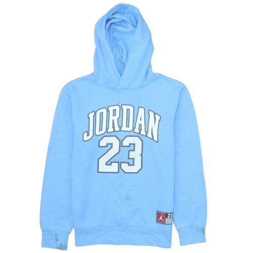 Boys UK Size 12-13 Years Jordan Blue Pullover Hoodie