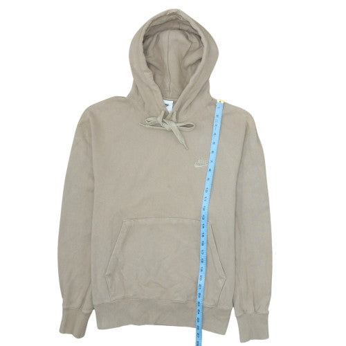 Mens UK Size M Nike Beige Pullover Hoodie