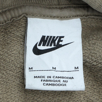 Mens UK Size M Nike Beige Pullover Hoodie