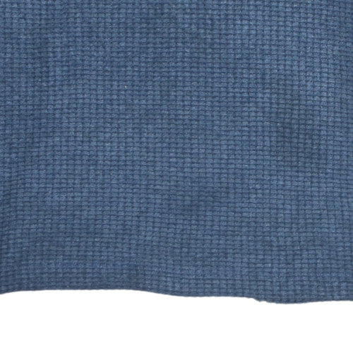Mens UK Size S Weird Fish Blue Henley Sweatshirt