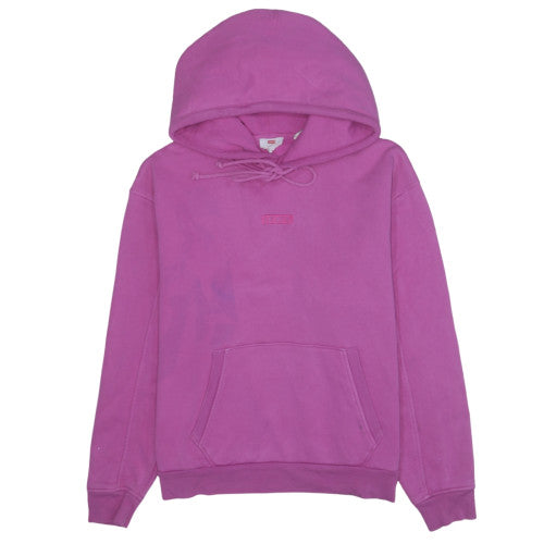 Womens UK Size M Levi's Pink Pullover Hoodie