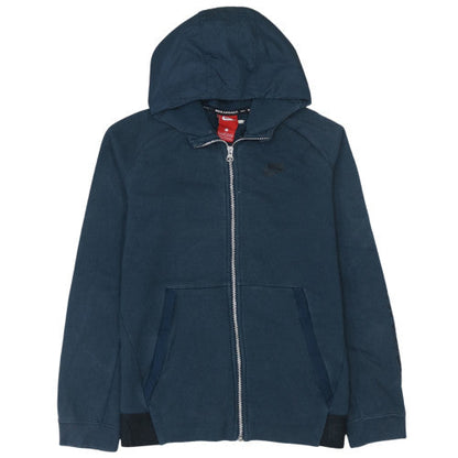 Boys UK Size L Nike Blue Full Zip Hoodie