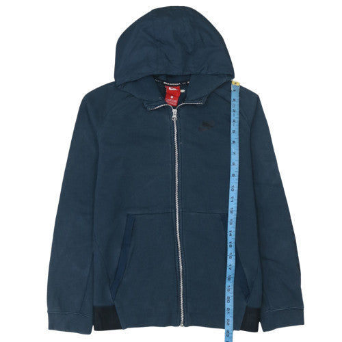 Boys UK Size L Nike Blue Full Zip Hoodie