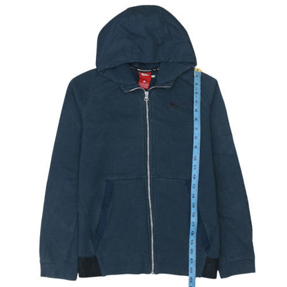 Boys UK Size L Nike Blue Full Zip Hoodie