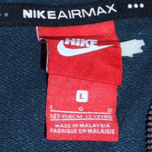 Boys UK Size L Nike Blue Full Zip Hoodie
