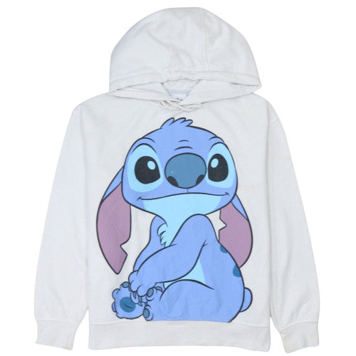 Womens UK Size M Disney White Pullover Hoodie