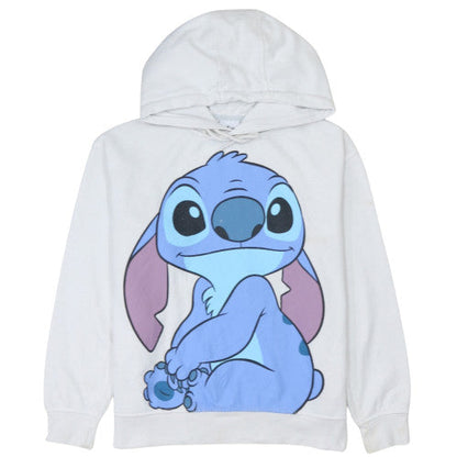 Womens UK Size M Disney White Pullover Hoodie