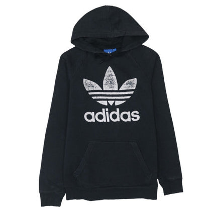 Mens UK Size L adidas Black Pullover Hoodie
