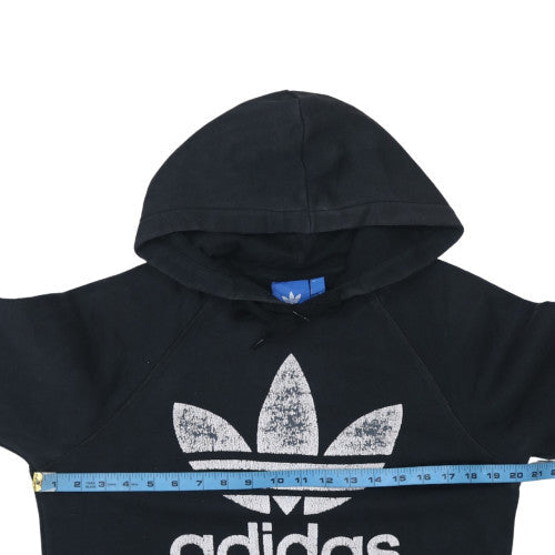 Mens UK Size L adidas Black Pullover Hoodie