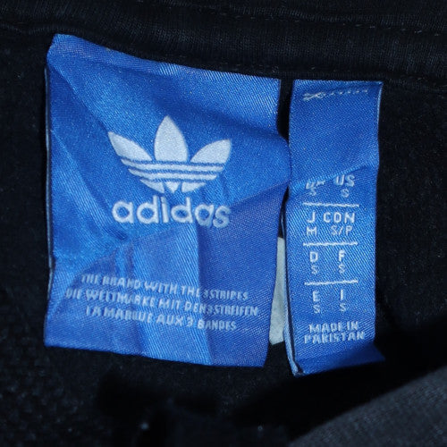 Mens UK Size L adidas Black Pullover Hoodie