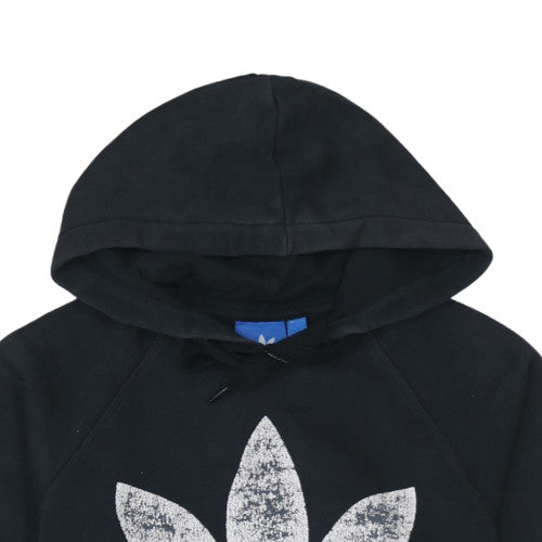 Mens UK Size L adidas Black Pullover Hoodie