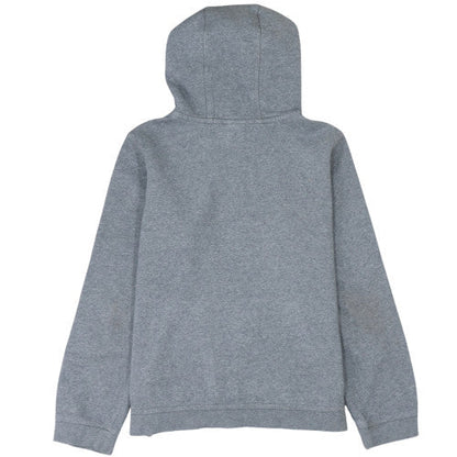 Nike Boys Grey XL Pullover Hoodie - Graphic Print Fleece Sweatshirt