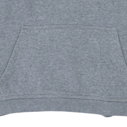 Nike Boys Grey XL Pullover Hoodie - Graphic Print Fleece Sweatshirt