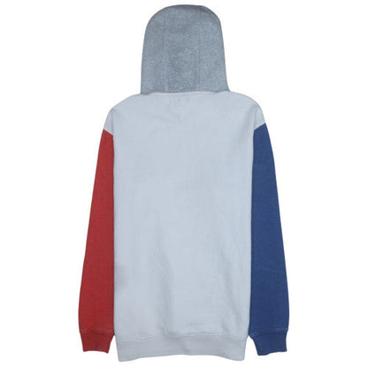Mens UK Size M Tommy Jeans Multicoloured Pullover Hoodie