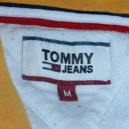 Mens UK Size M Tommy Jeans Multicoloured Pullover Hoodie