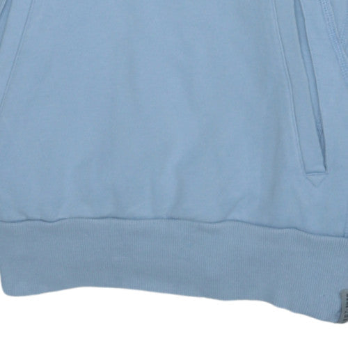 Mens UK Size L PUMA Blue Pullover Hoodie
