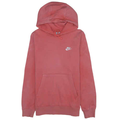 Womens UK Size XS Nike Pink Pullover Hoodie