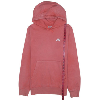 Womens UK Size XS Nike Pink Pullover Hoodie