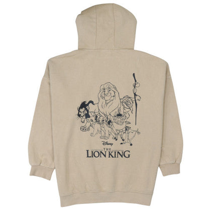 Womens UK Size L Primark Beige Pullover Hoodie